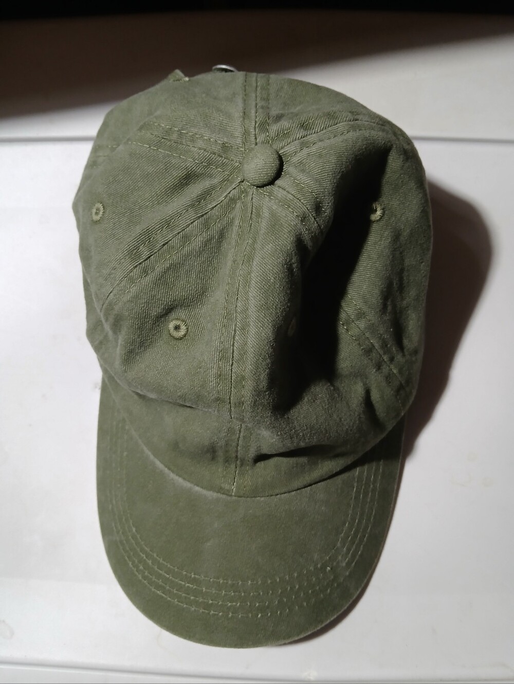 Primark Women's Olive Green Cotton Baseball Cap